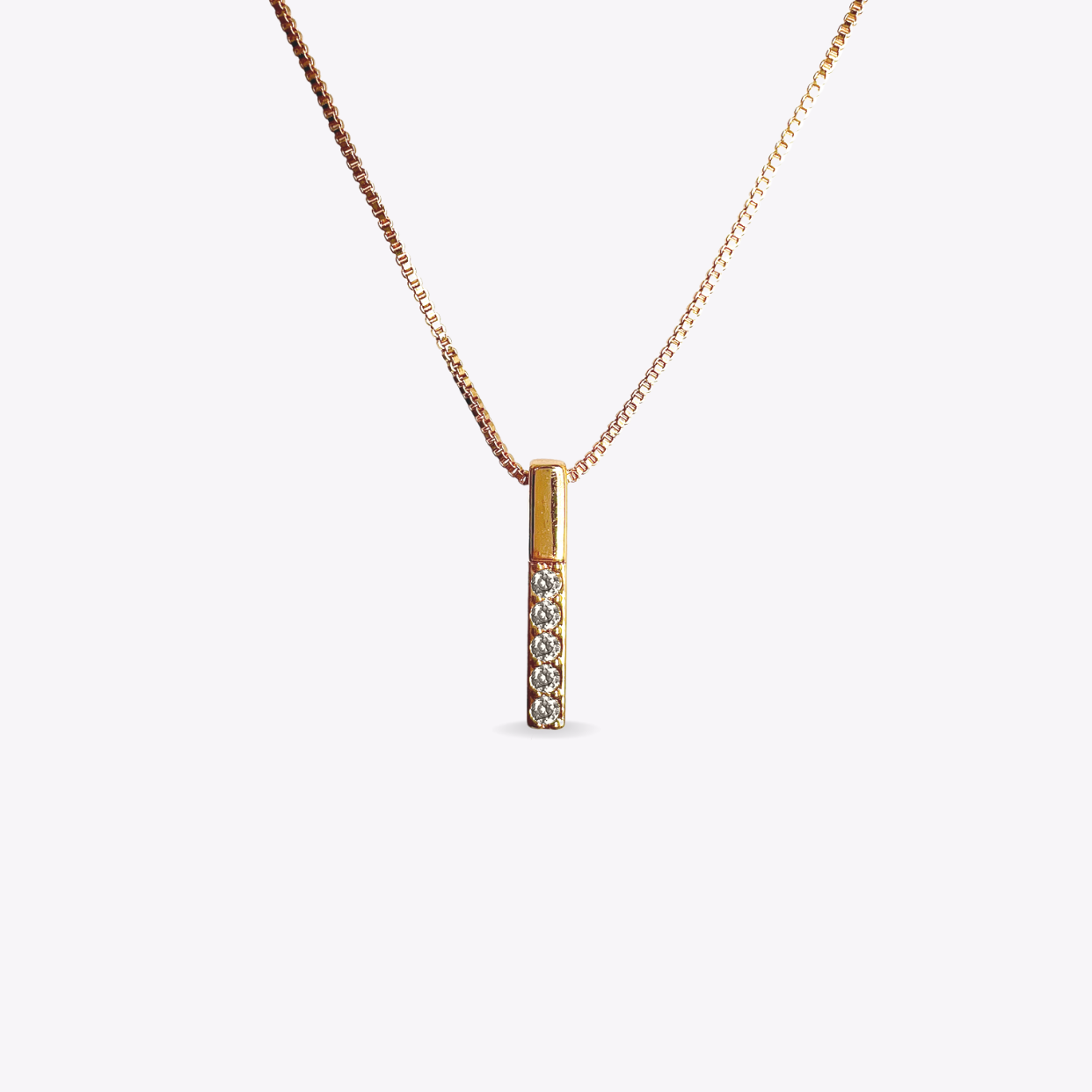 Bar Gold Necklace