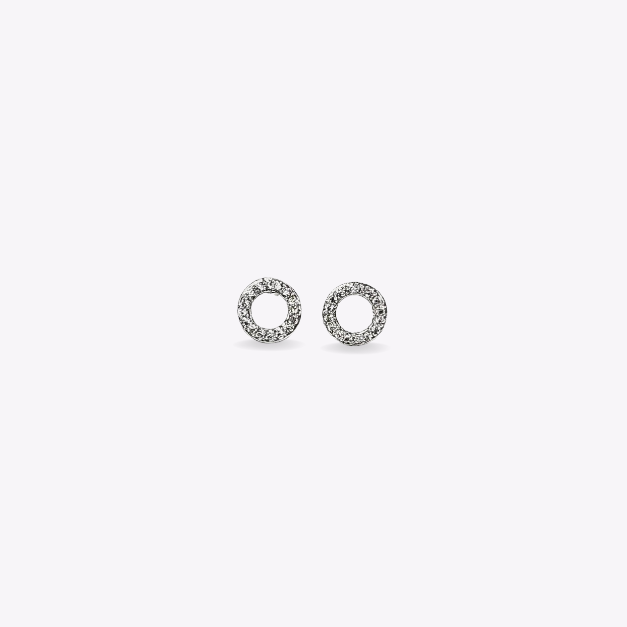 Dainty Circle Studs