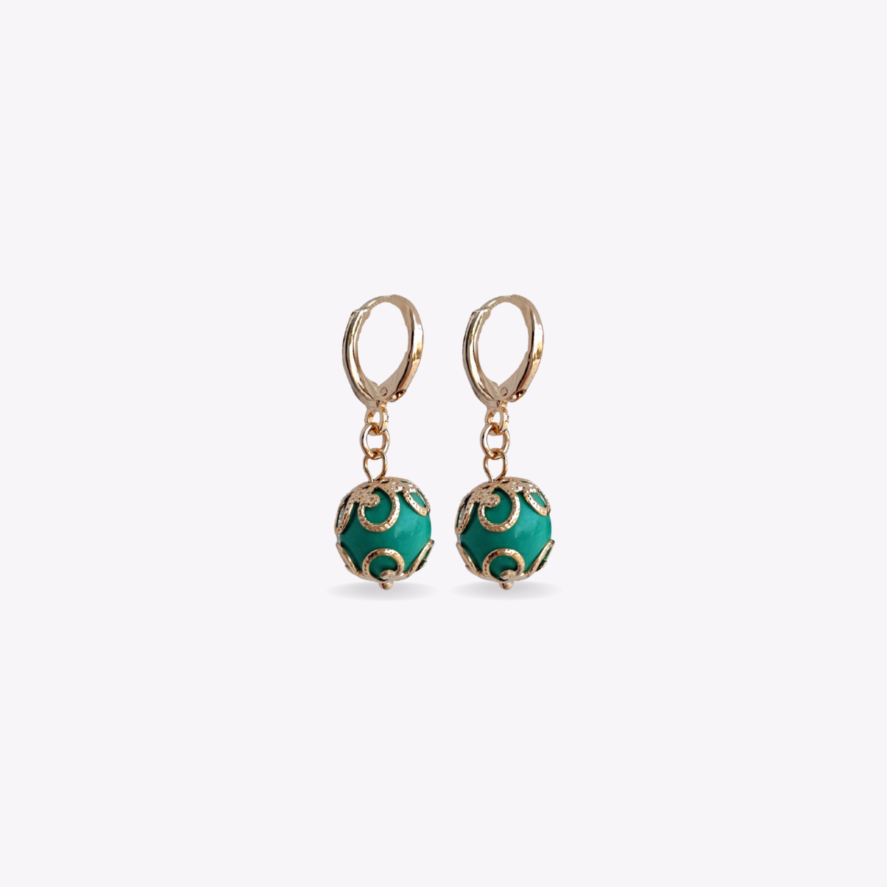 Turquoise Bohemian Dangle Earrings