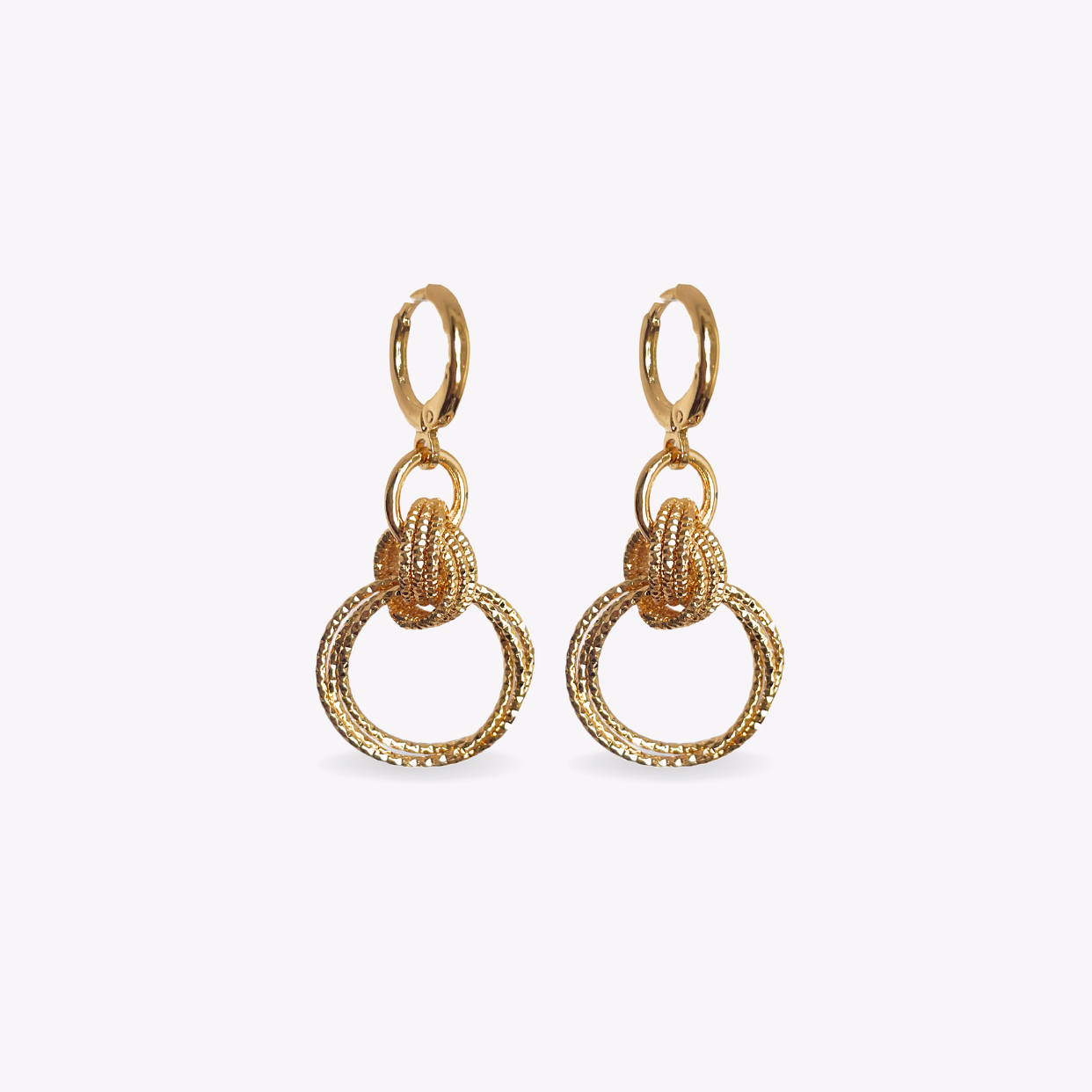 Elegant Layered Hoops