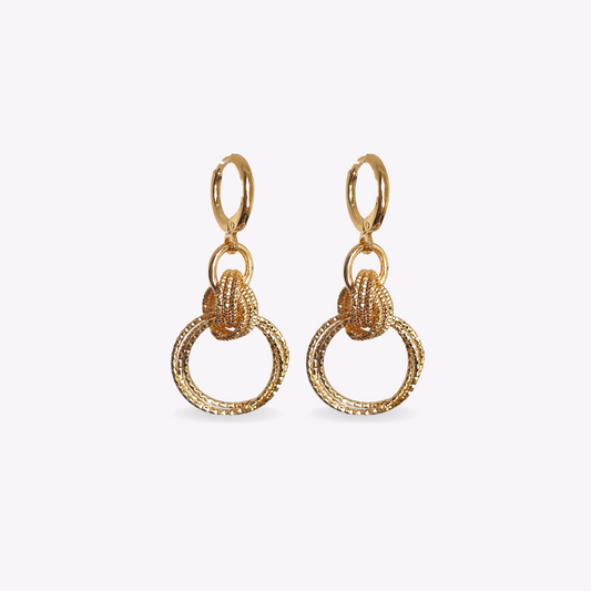 Elegant Layered Hoops