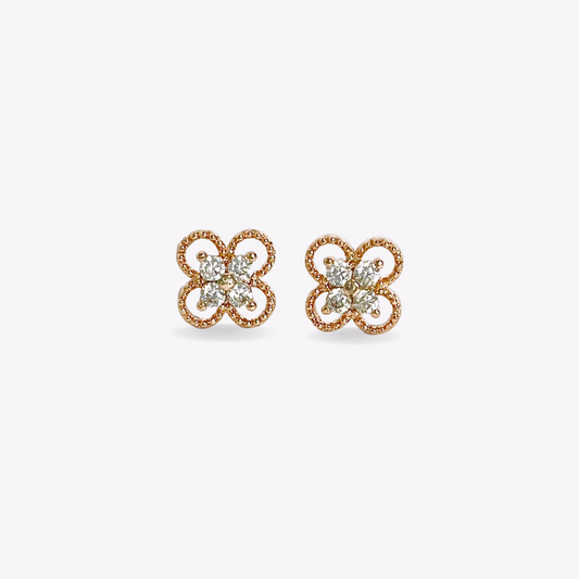 Wildflower Gold Studs