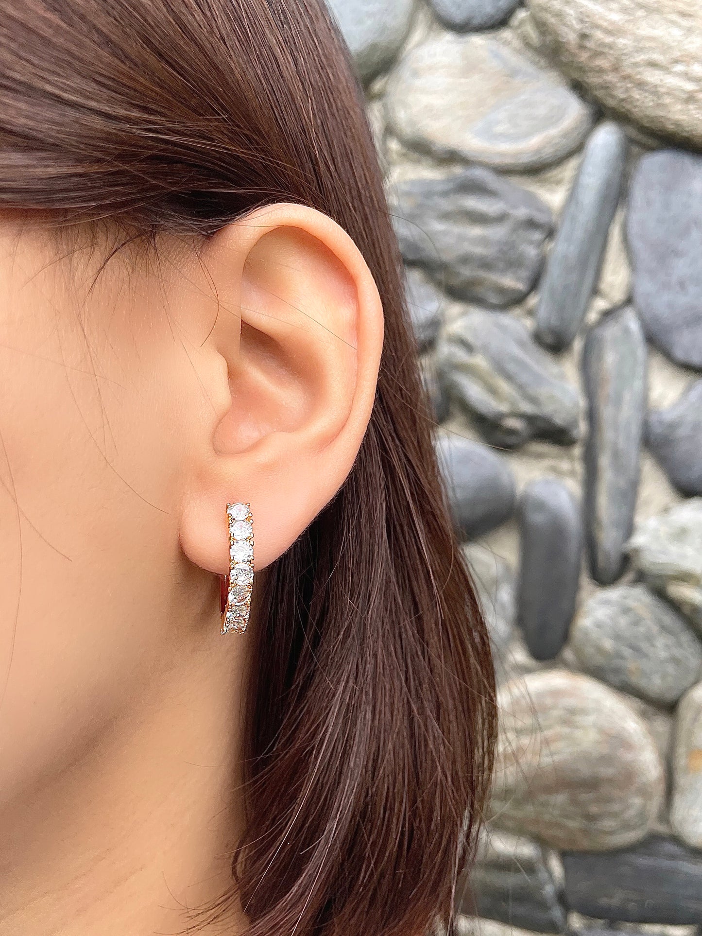 Radiant Gold Hoops