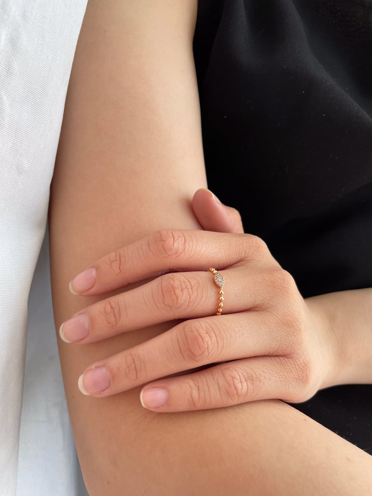 Bubble Gold Ring