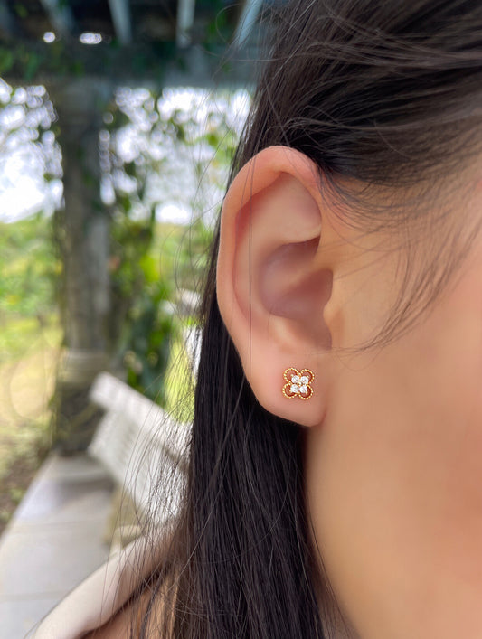 Wildflower Gold Studs