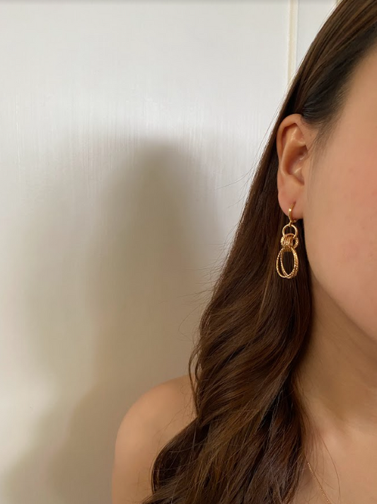 Elegant Layered Hoops