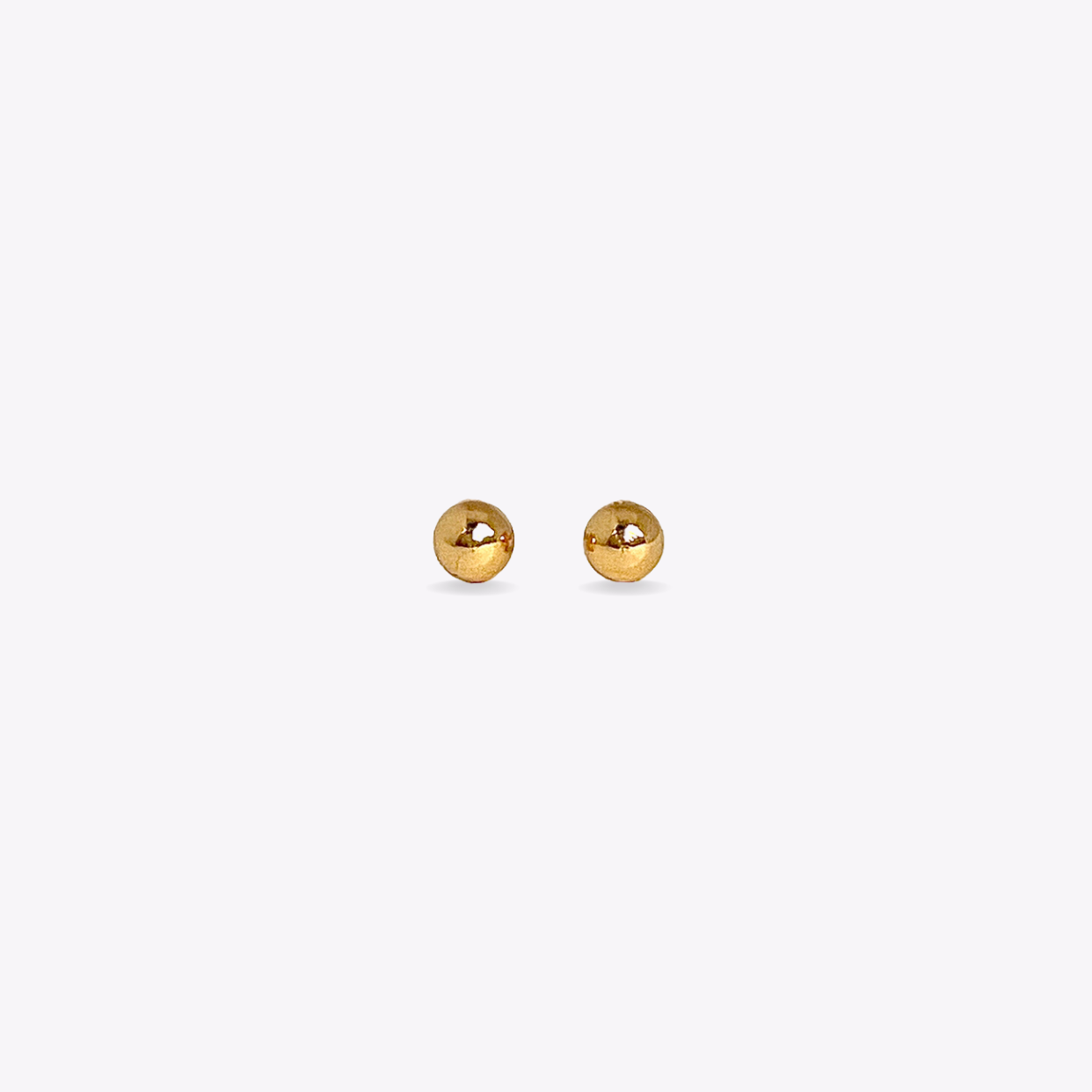 Gold Dot Mini Studs