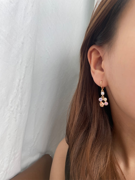 Dreamy Pastel Dangle Earrings