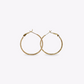 Textured Gold Hoops