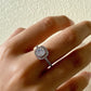 Square Halo Ring
