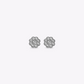 Flower Pave Studs