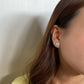 Heart Halo Solitaire Studs