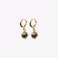 Black Bohemian Dangle Earrings