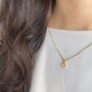 Circle Gold Necklace