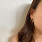 Glamorous Triple Hoops
