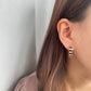 B&W Radiant Gold Hoops
